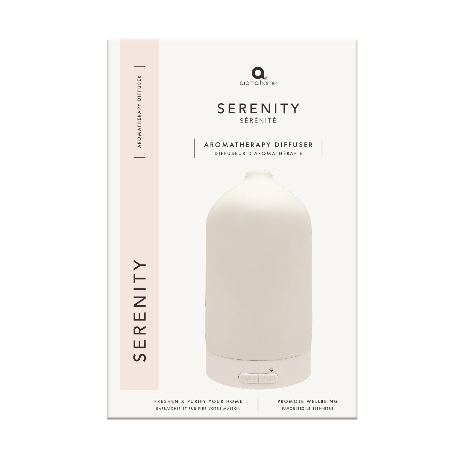Serenity Ceramic Ultrasonic Diffuser - Cream – Aroma Home UK